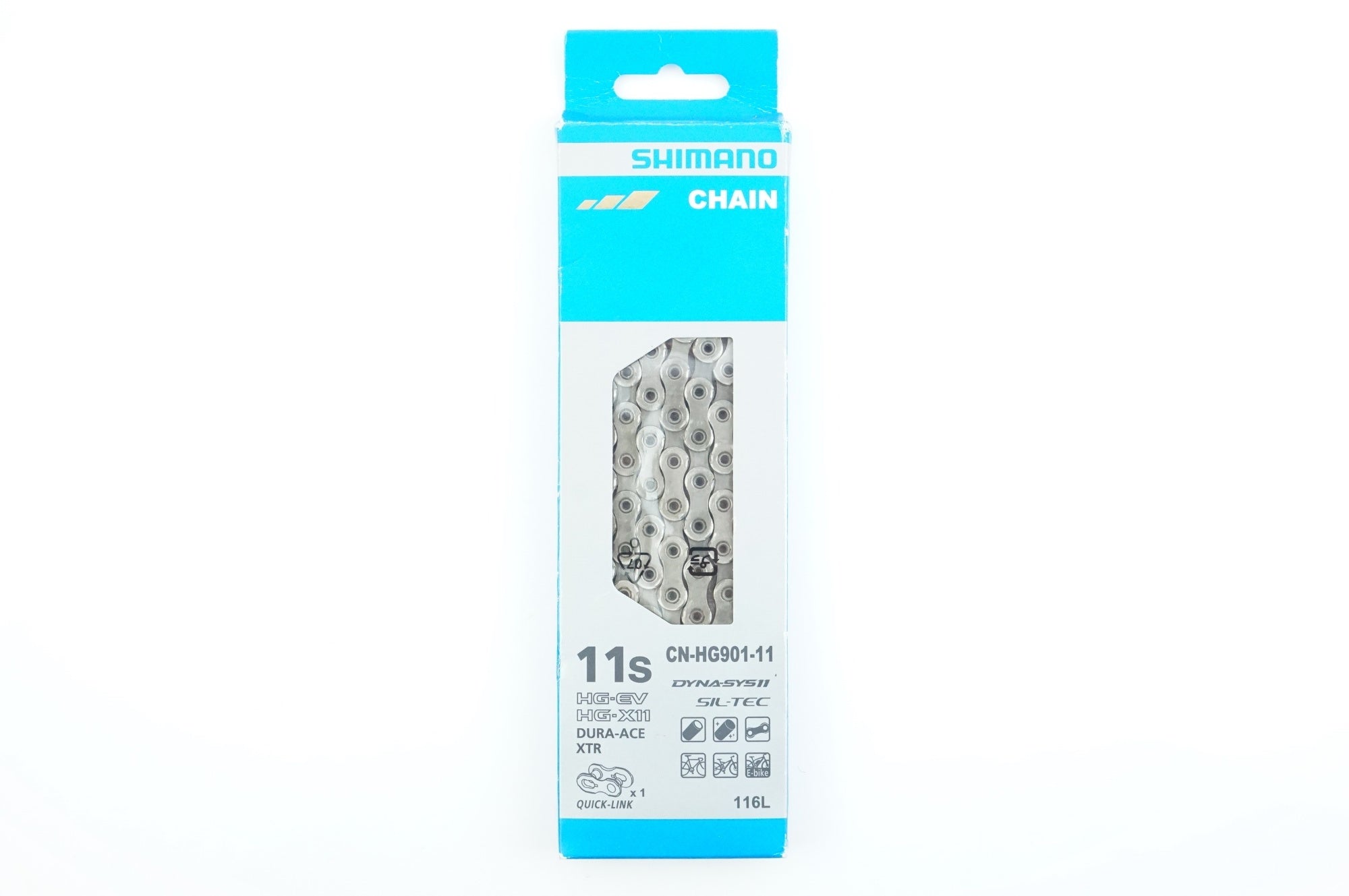 SHIMANO CN-HG901-11 11速用116L 5セット　新品未使用 シマノ（SHIMANO） 自転車 チェーン CN-HG901 HG-X11チェーン 116L 11