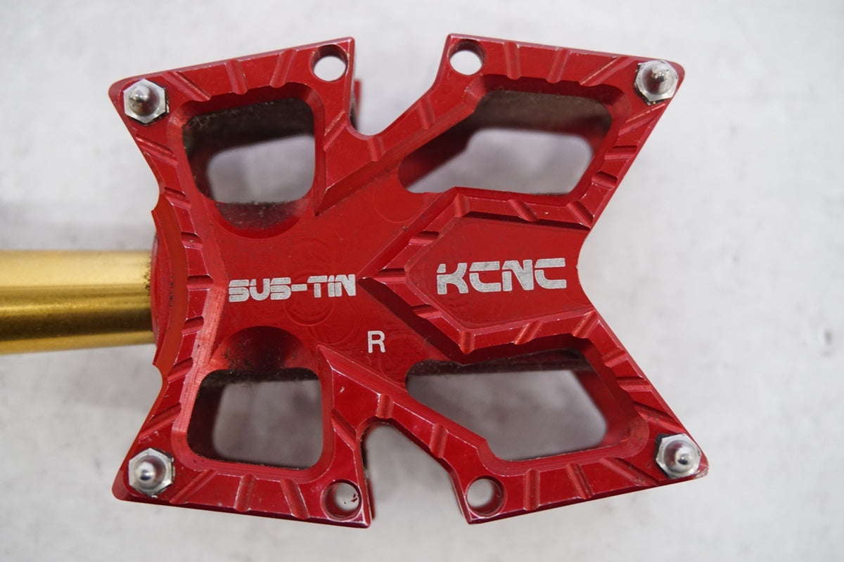 KCNC 「ケーシーエヌシー」 KNIFE ナイフ ステンレススチール スピンドル ペダル / 浜松店