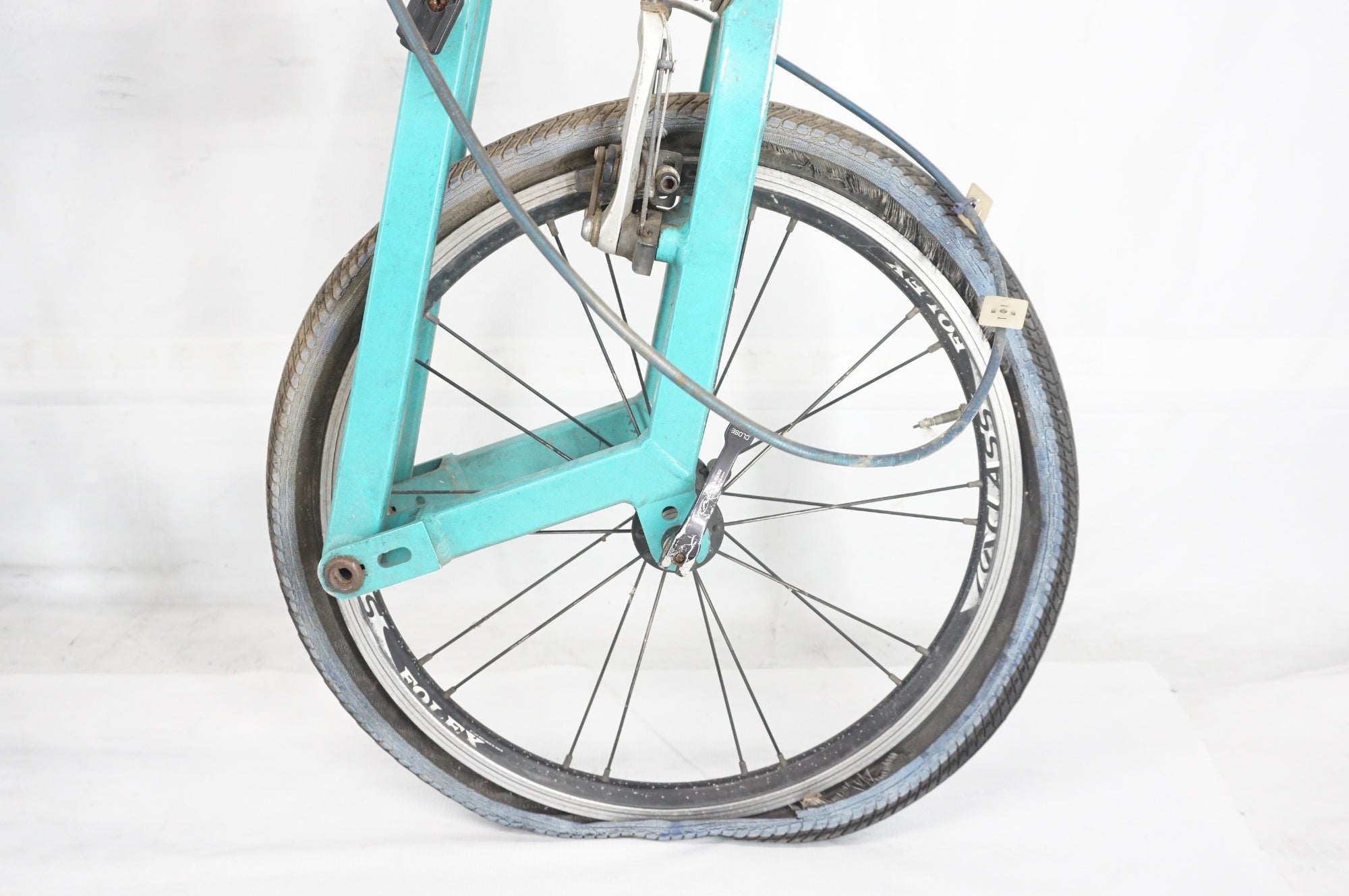 ジャンク BIANCHI 「ビアンキ」 FRETTA-T BD-1 BIRDY 2005年頃 18インチ 折り畳み自転車 / 阪急塚口店