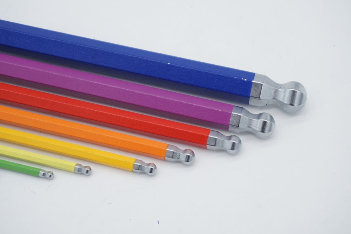 PB SWISS TOOLS 「ピービースイスツールズ」 212LH-10RBCN ボール付ロングレインボーレンチセット / 京都八幡店