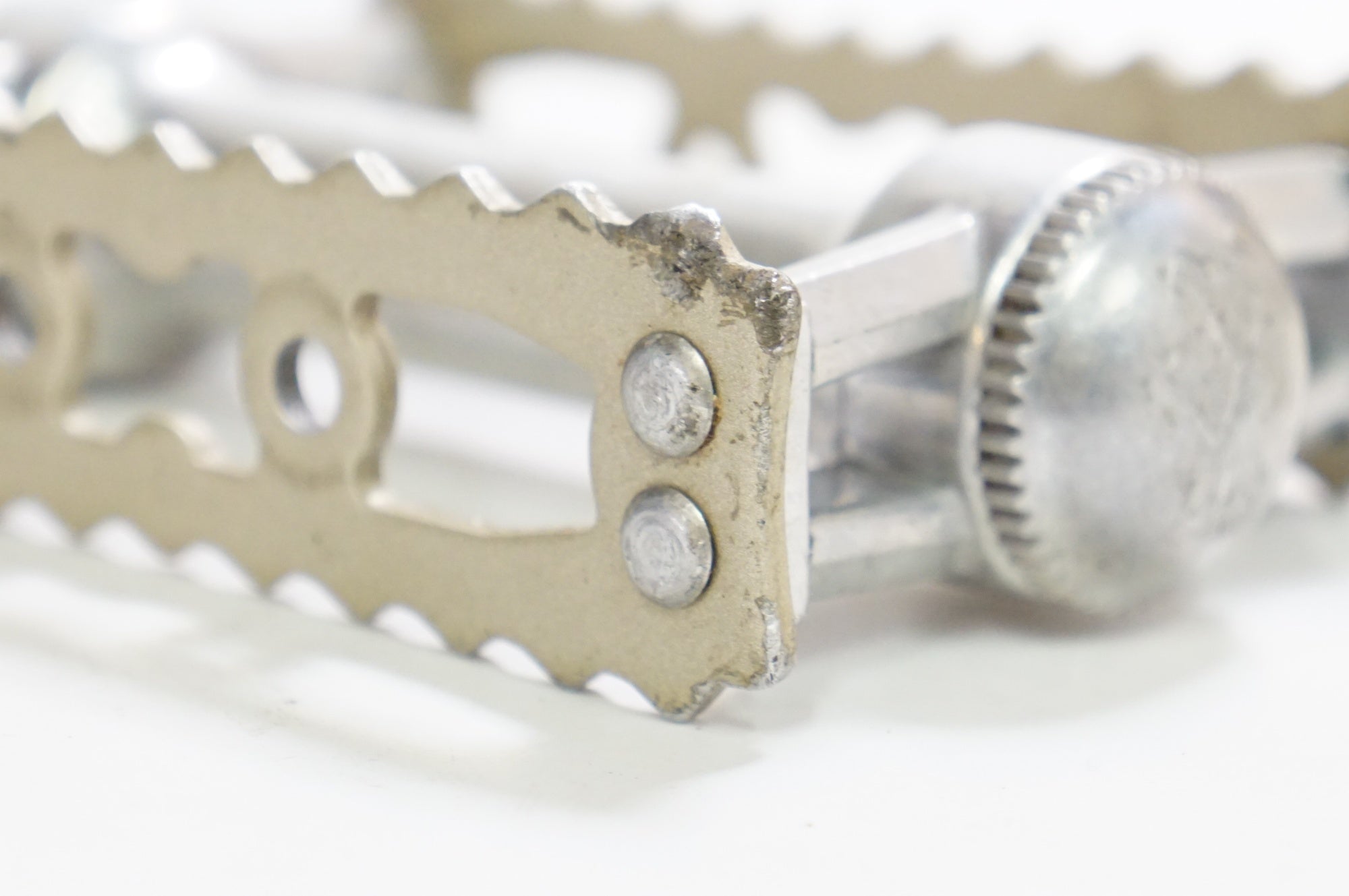 MKS 「ミカシマ」 プライムシルバンツーリング トゥークリップセット ペダル / 熊谷本店