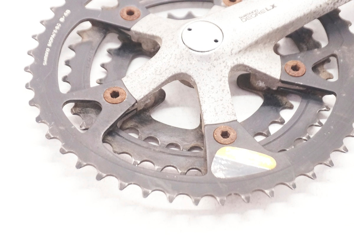 SHIMANO DEORE LX クランク オールドMTB Yahoo!オークション - shimano DEORE LX MTB クランク 42-32-22
