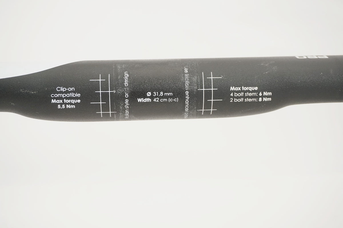 と*ぴ様 3T ハンドル 42cm 外44cm直径31.8mm 3T 「スリティー」 PRO 31.8Φ 420mm ハンドル / 京都八幡店