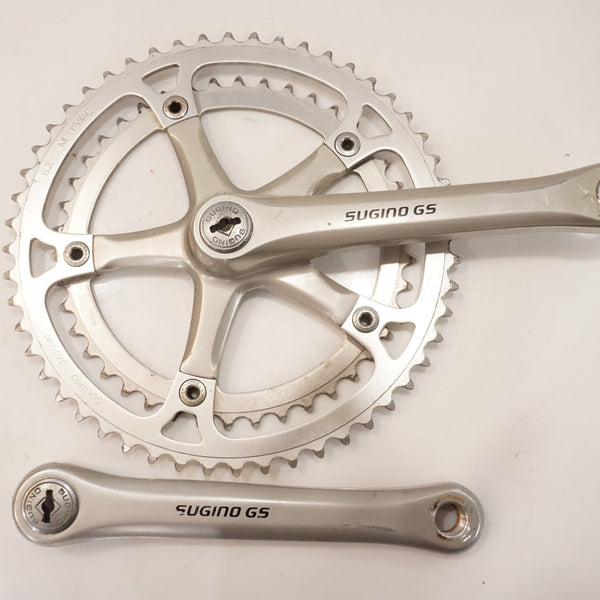 suginoスギノ 52T クランク SUGINO 「スギノ」 GS 52-42T 170mm クランクセット / 大宮店