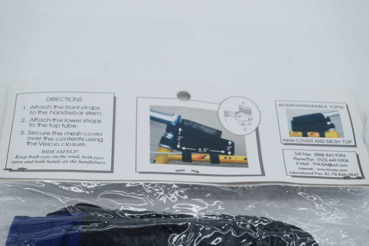 TNI 「ティーエヌアイ」 BENTO BOX トップチューブバッグ / 京都八幡店