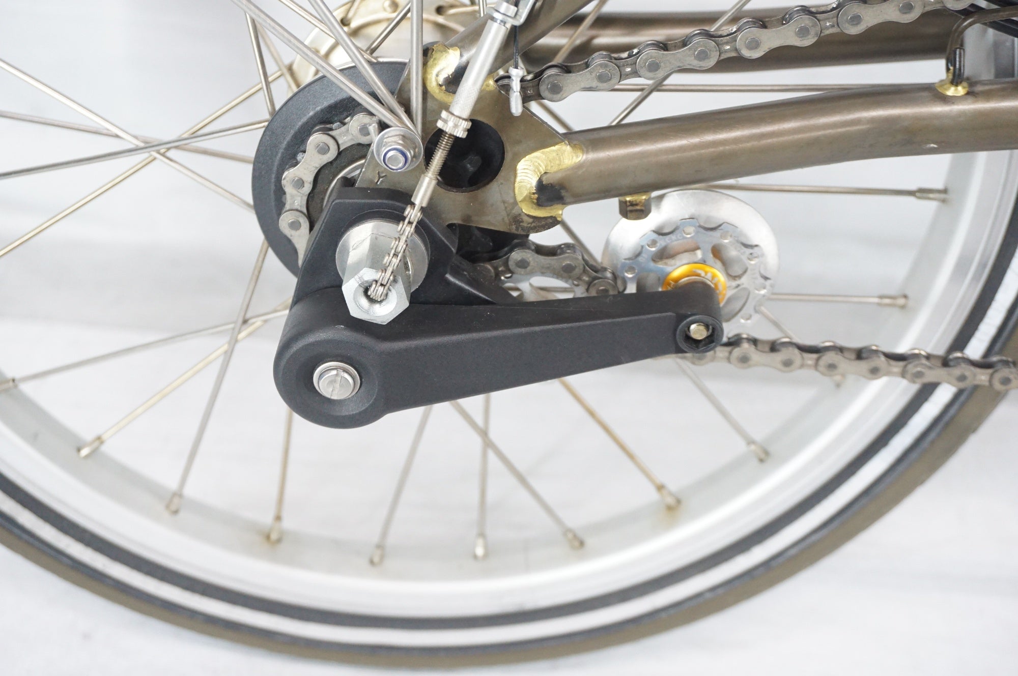 BROMPTON 「ブロンプトン」 M3L RAWカラー 2010年モデル 16インチ 折り畳み自転車 / 阪急塚口店