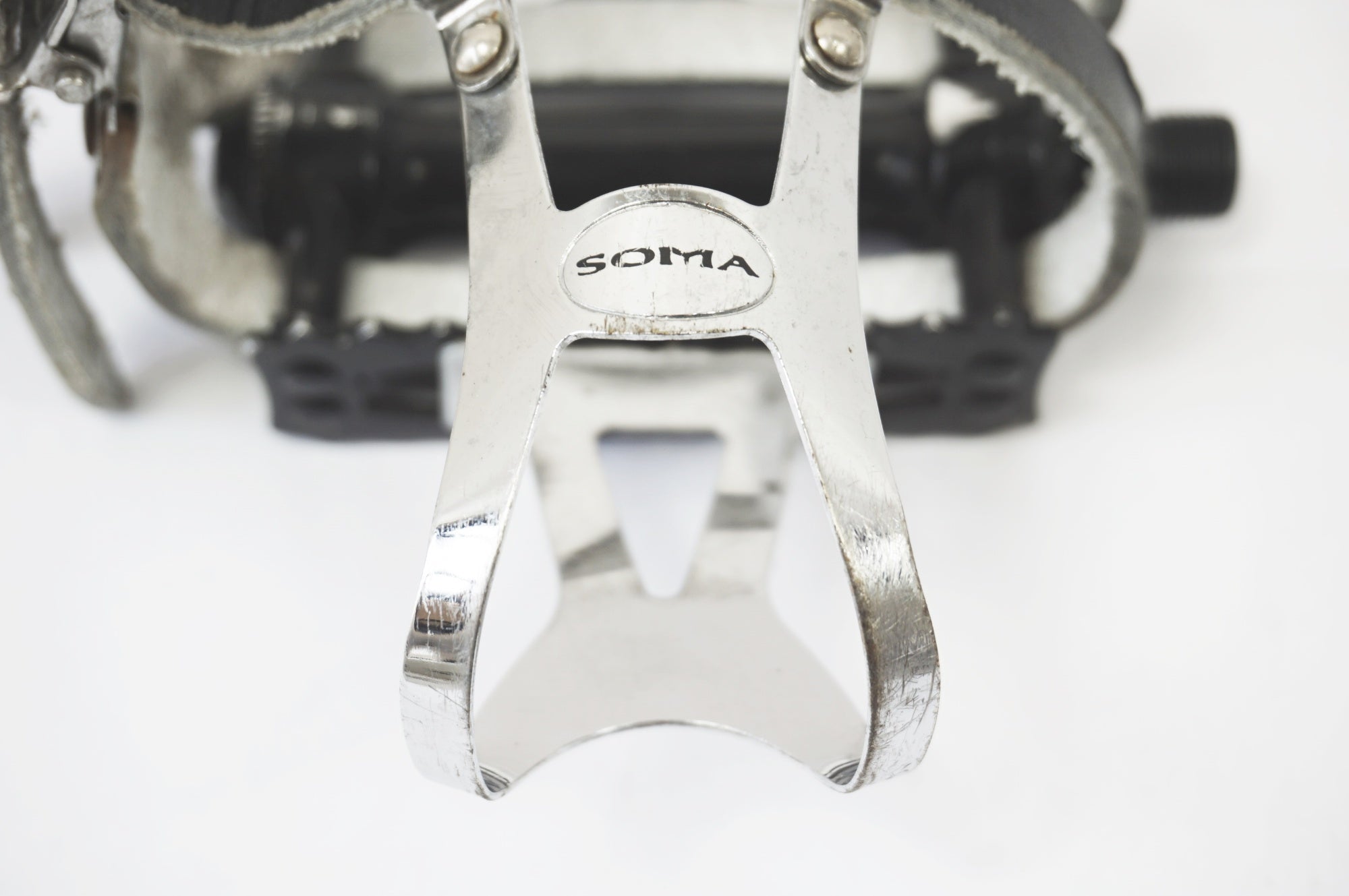 MASH* nylon double toe clips (black) - BLUE LUG ONLINE STORE