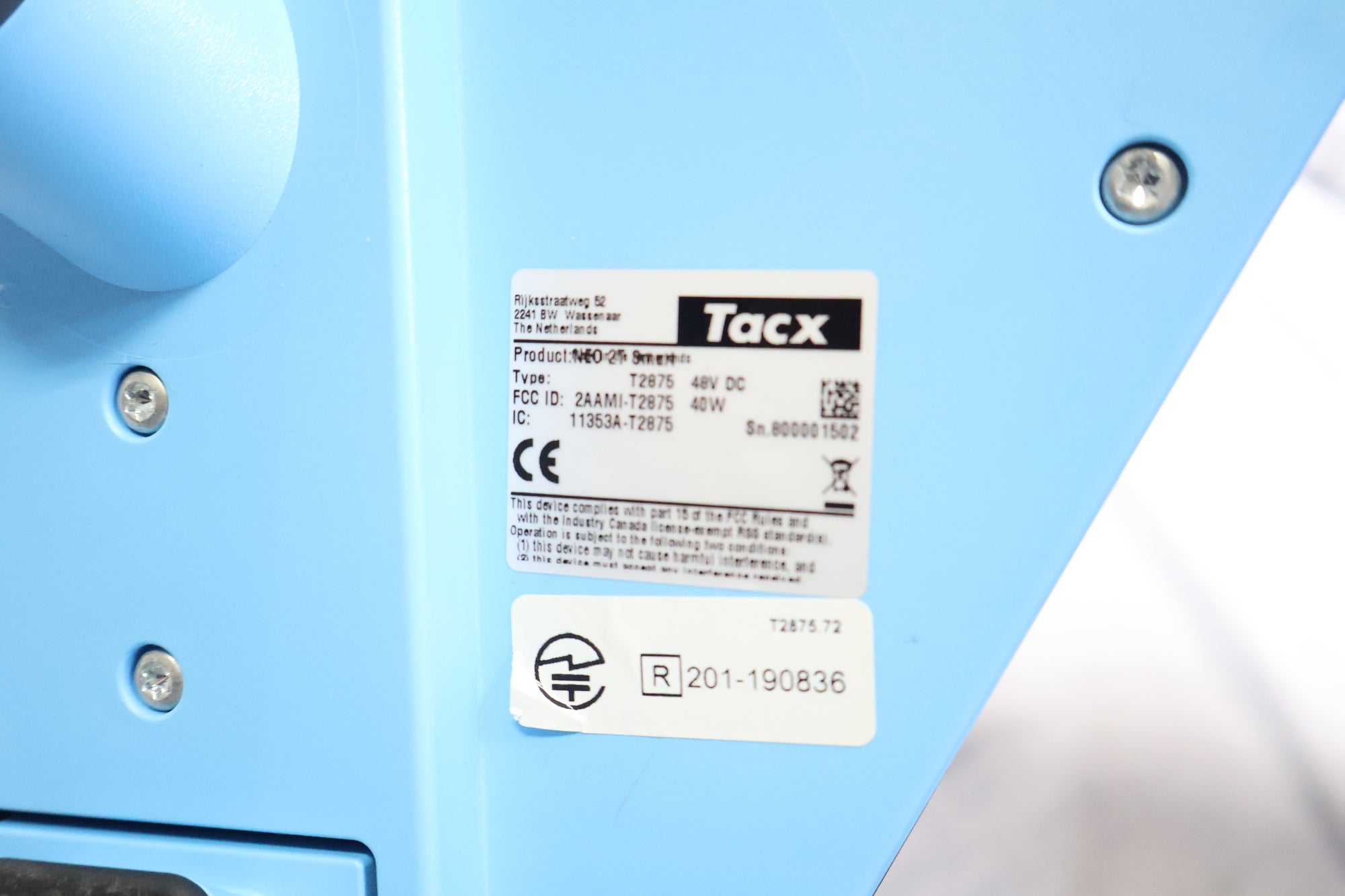 TACX 「タックス」 NEO 2T SMART T2875 スマートトレーナー / 高知店