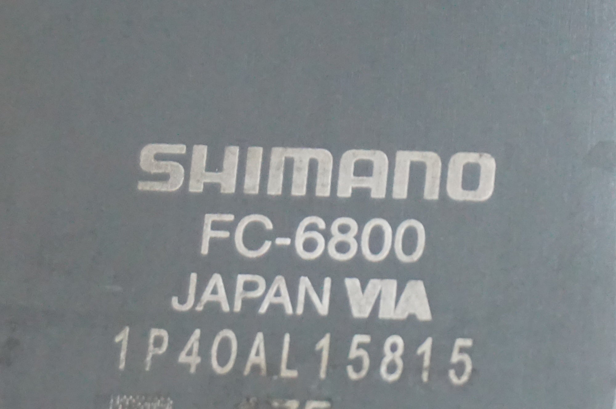 SHIMANO 「シマノ」 ULTEGRA FC-6800 50-34T 175mm クランク / 福岡店