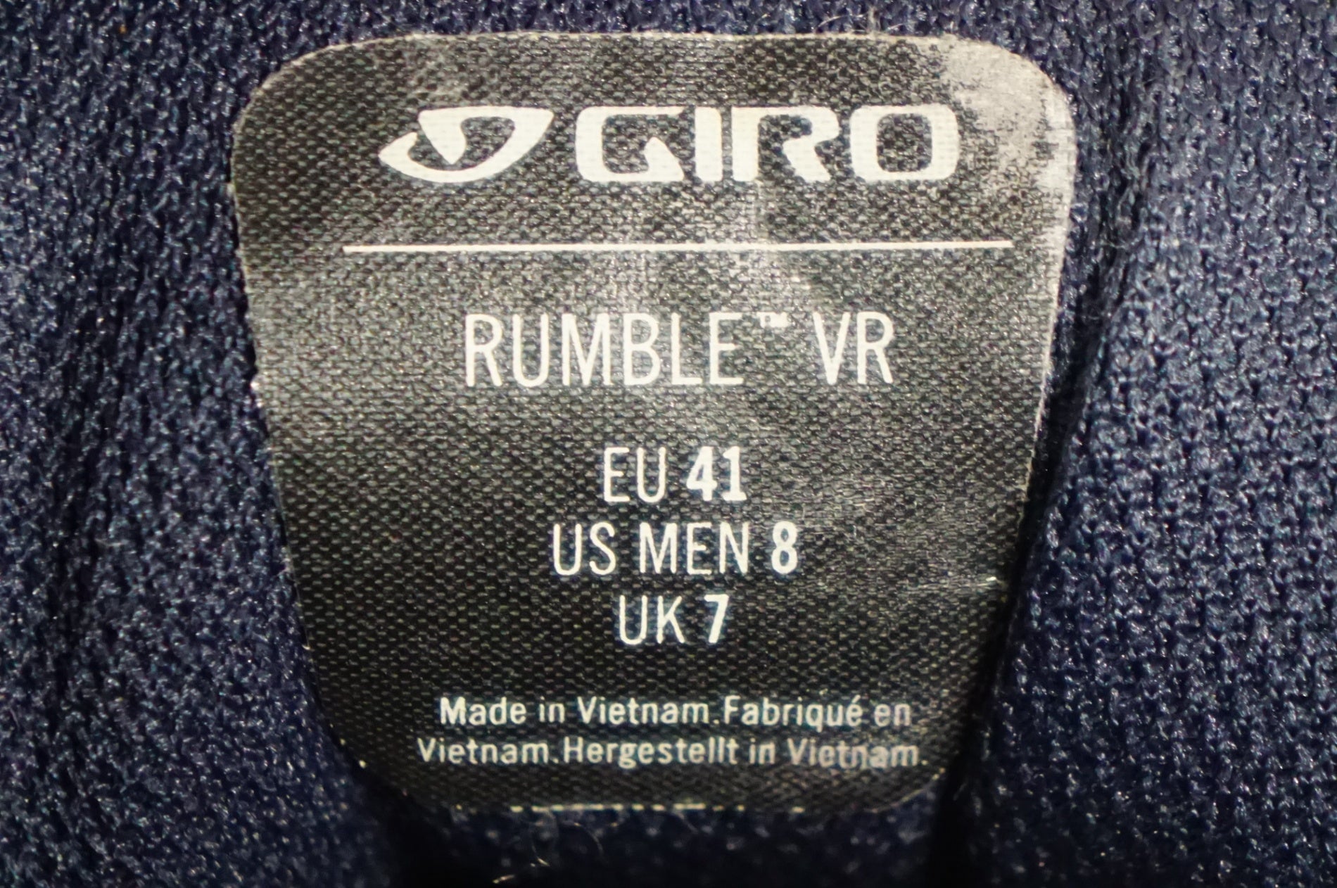 GIRO 「ジロ」 RUMBLE VR サイズEU41 シューズ / 熊谷本店