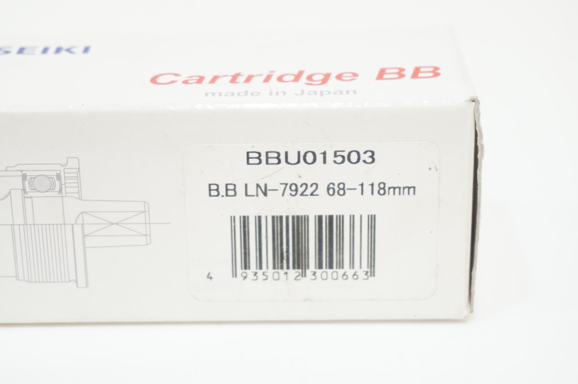 TANGE 「タンゲ」 LN7922 JIS BSA 118mm BB / 浦和ベース