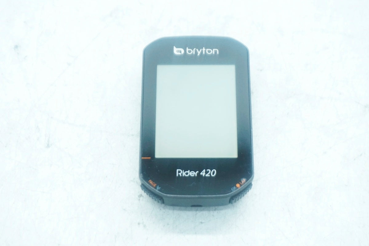 BRYTON 「ブライトン」 RIDER 420 サイクルコンピューター / 大阪門真店