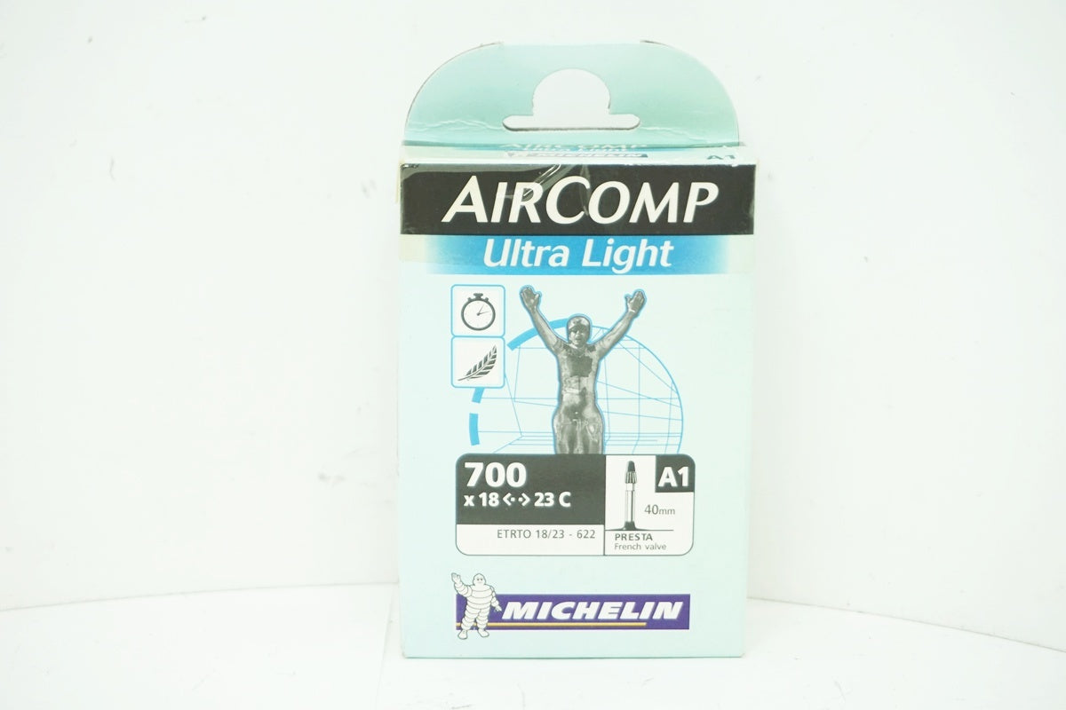 MICHELIN 「ミシュラン」 AIRCOMP ULTRA LIGHT 700×18-23C サイクルチューブ / 大阪美原北インター店