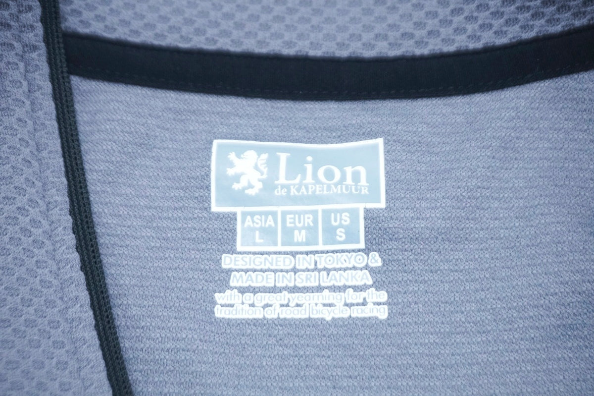 LION DE KAPELMUUR 「リオンドカペルミュール」 Lサイズ 半袖ジャージ / 大阪門真店