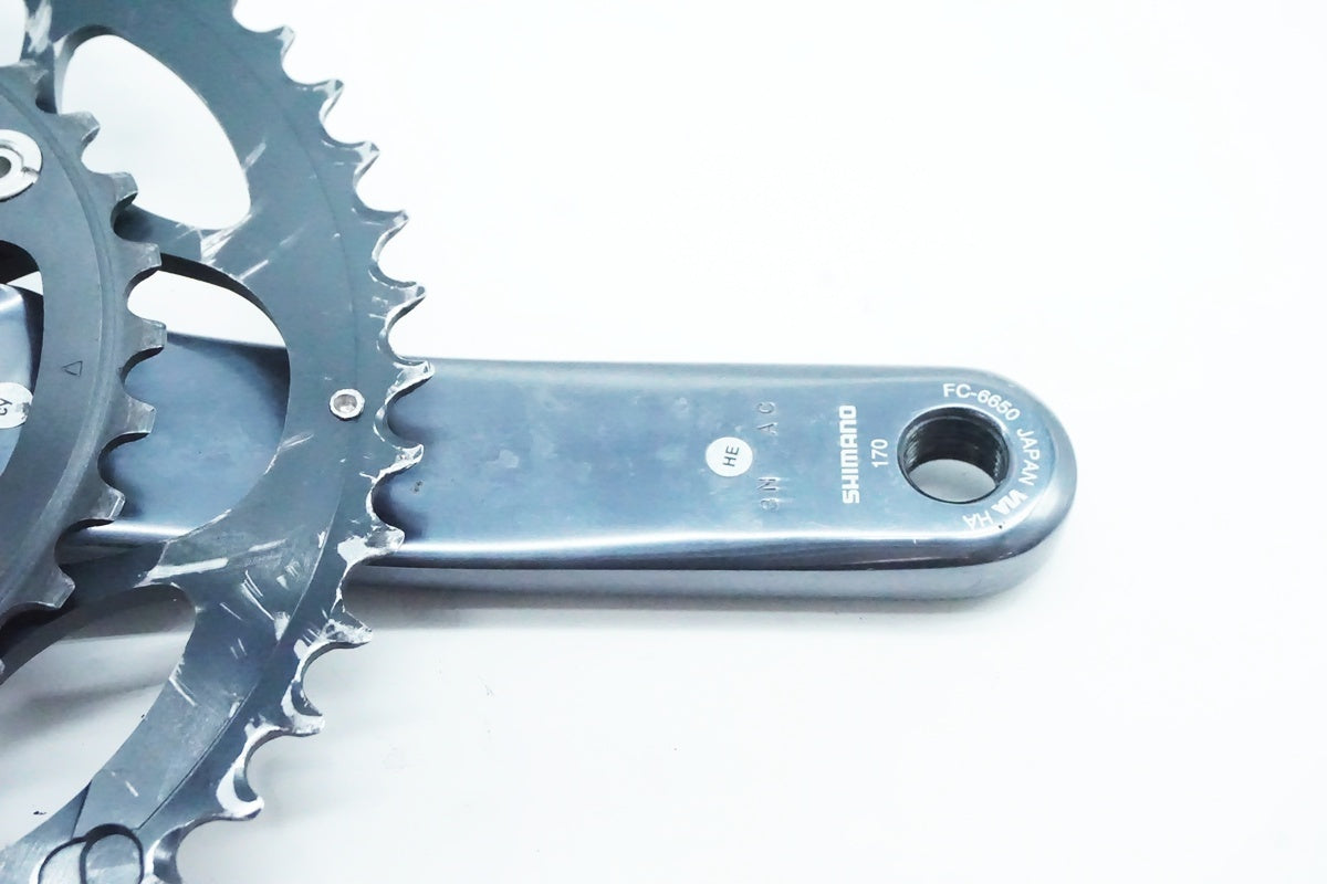 SHIMANO「シマノ」 ULTEGRA FC-6650 170mm 50-34T クランク/ 京都西院