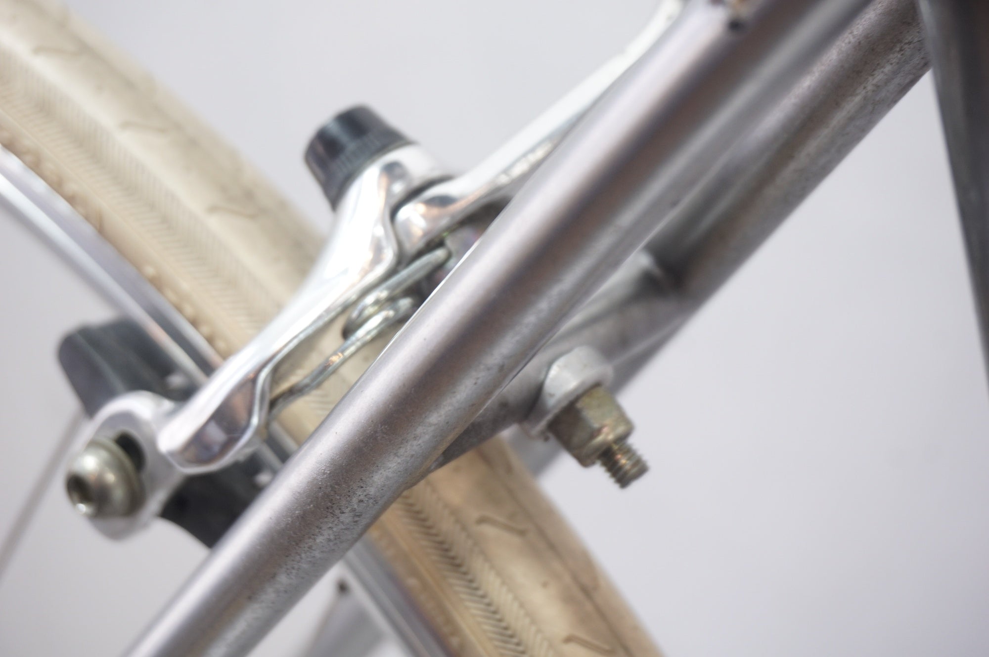 【商談中】レストアベースに！ TOMONI BIKE クロモリピストバイク ジャンク 防犯登録込 BLUELAG TOMONI BIKE 「トモニバイク」 年式不明 ピストバイク / 世田谷店
