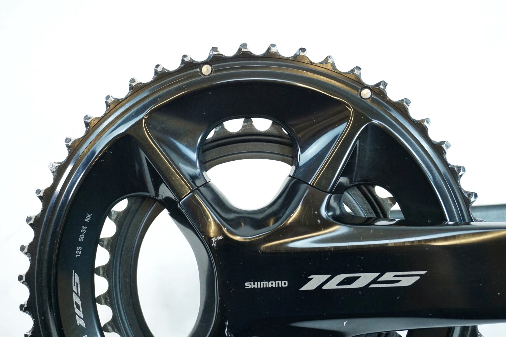 【美品】FC-R7100 50-34 12s クランク 170mm SHIMANO 「シマノ」 105 FC-R7100 50-34T 170mm クランクセット / 有明