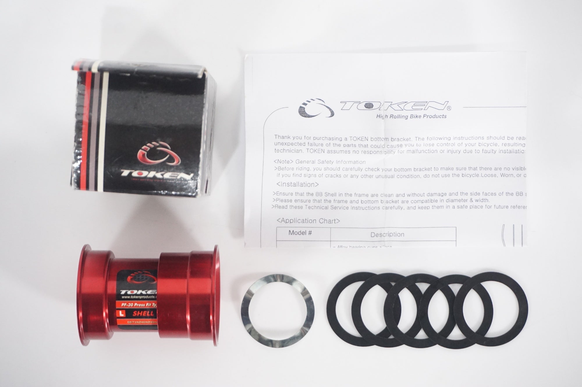 TOKEN 「トーケン」 TK-PF30TBT ボトムブラケット / AKIBA店