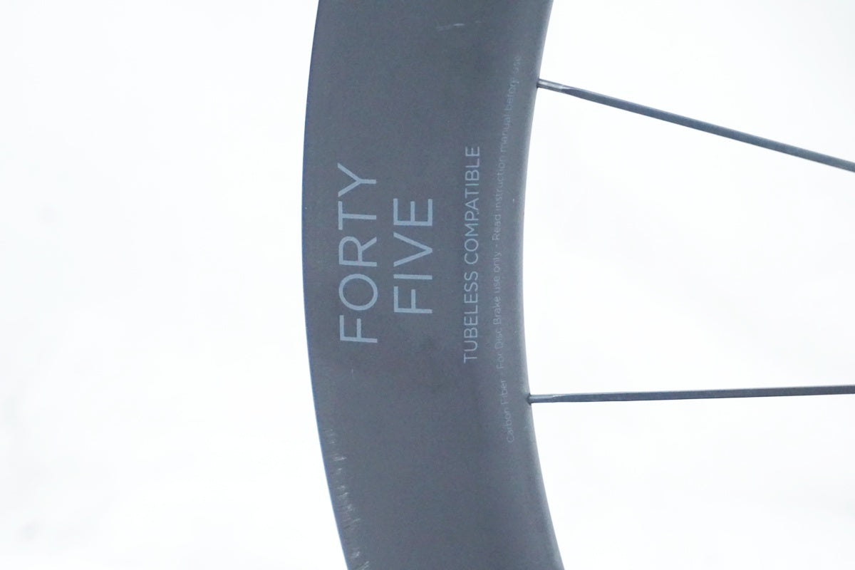 Black inc ディスクホイール 11速 BLACK INC 「ブラックインク」 FORTY FIVE DISC シマノ11速 ホイール