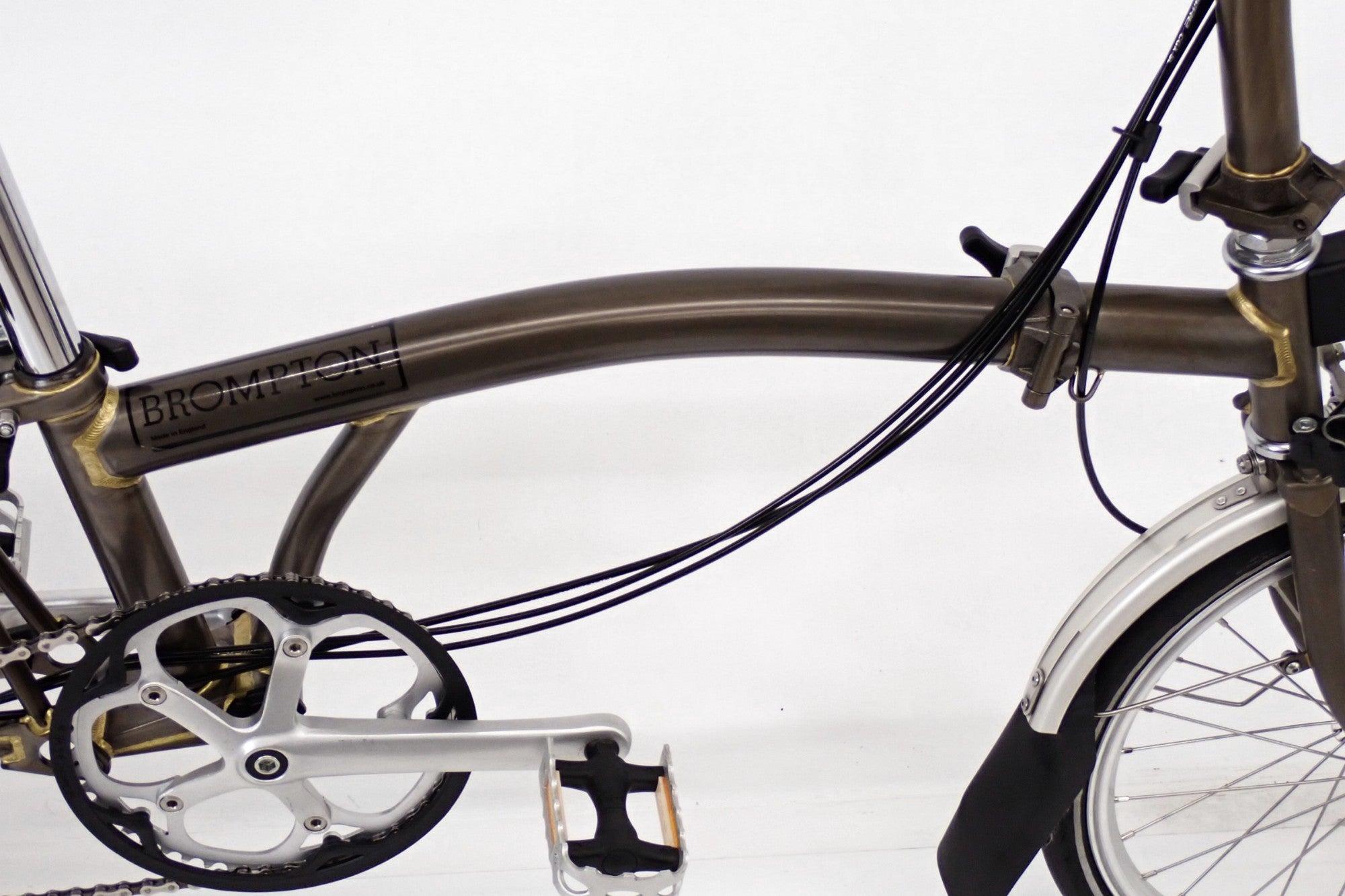 【Ra9】BROMPTON 2013年製　S6L BROMPTON 「ブロンプトン」 S6R RAW 2013年モデル 折り畳み自転車