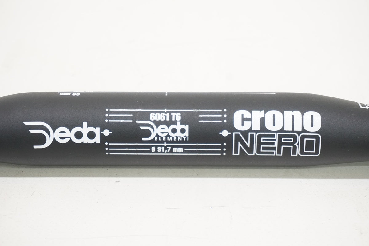 DEDA「デダ」 ELEMENTI CRONO NERO φ31.7 420mm(C-C) ブルホーンハンドル/ 京都西院店