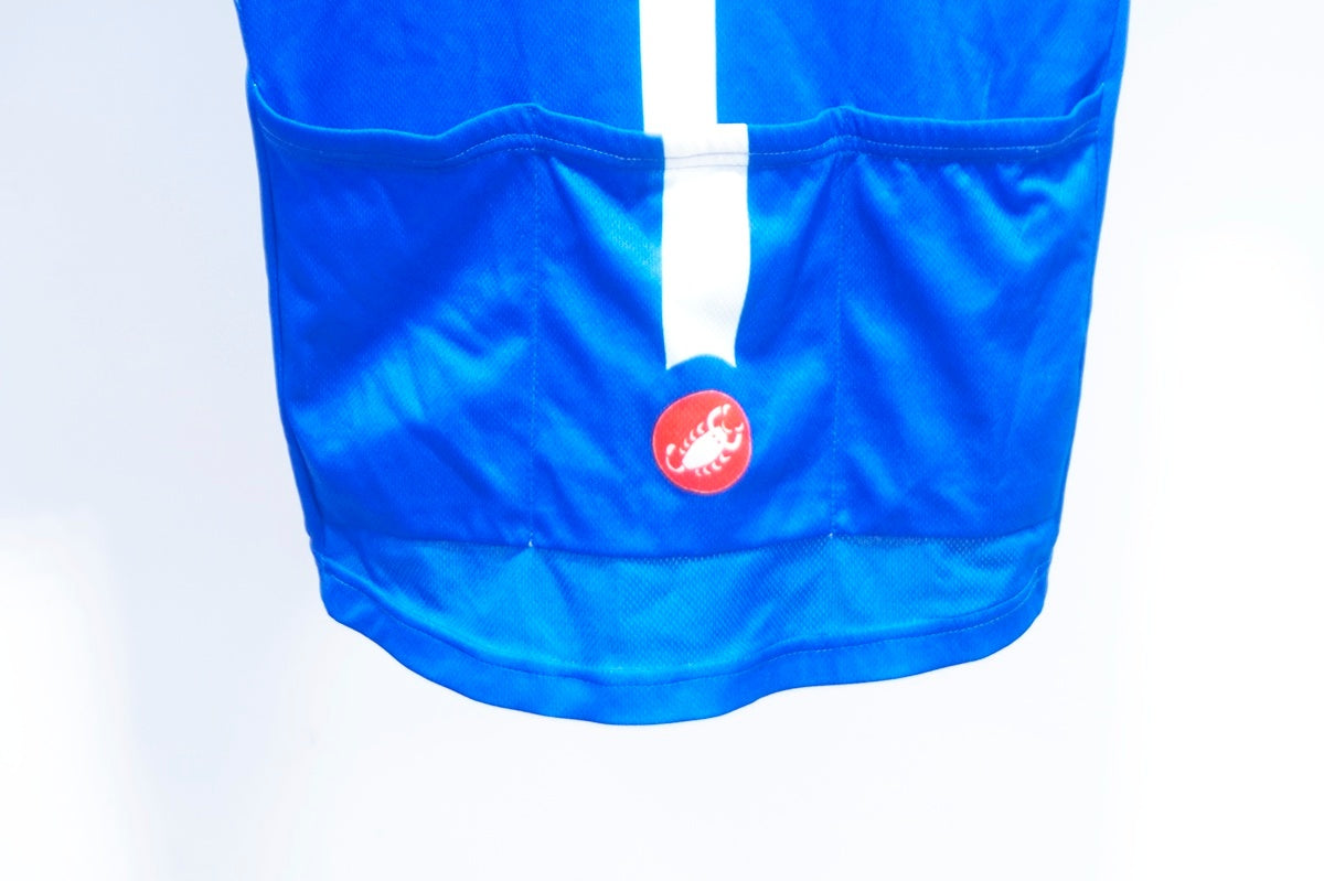 カステリ サイクルジャージ　ネイビー Sサイズ CASTELLI 「カステリ」 Sサイズ 半袖 サイクルジャージ / 大阪門真店