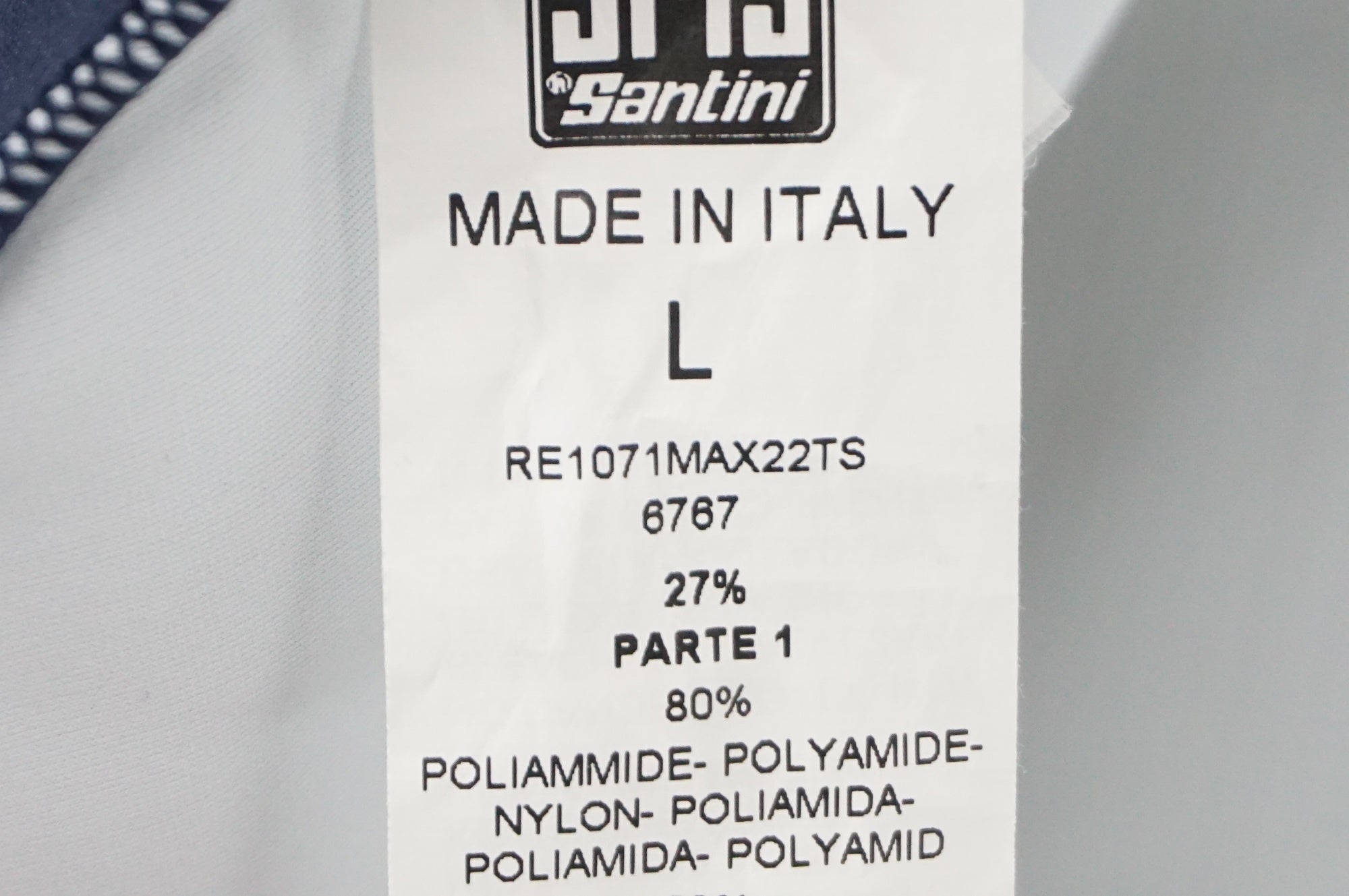 SANTINI 「サンティーニ」 TREK SEGAFREDO セットアップ Lサイズ