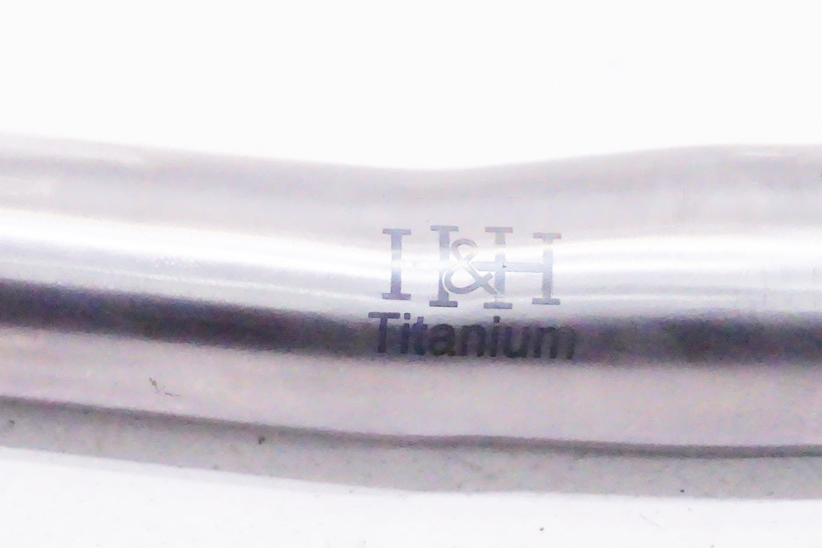 H&H「エイチアンドエイチ」 TITANIUM ERGONOMICS φ25.0 550mm ハンドル/ 京都西院店