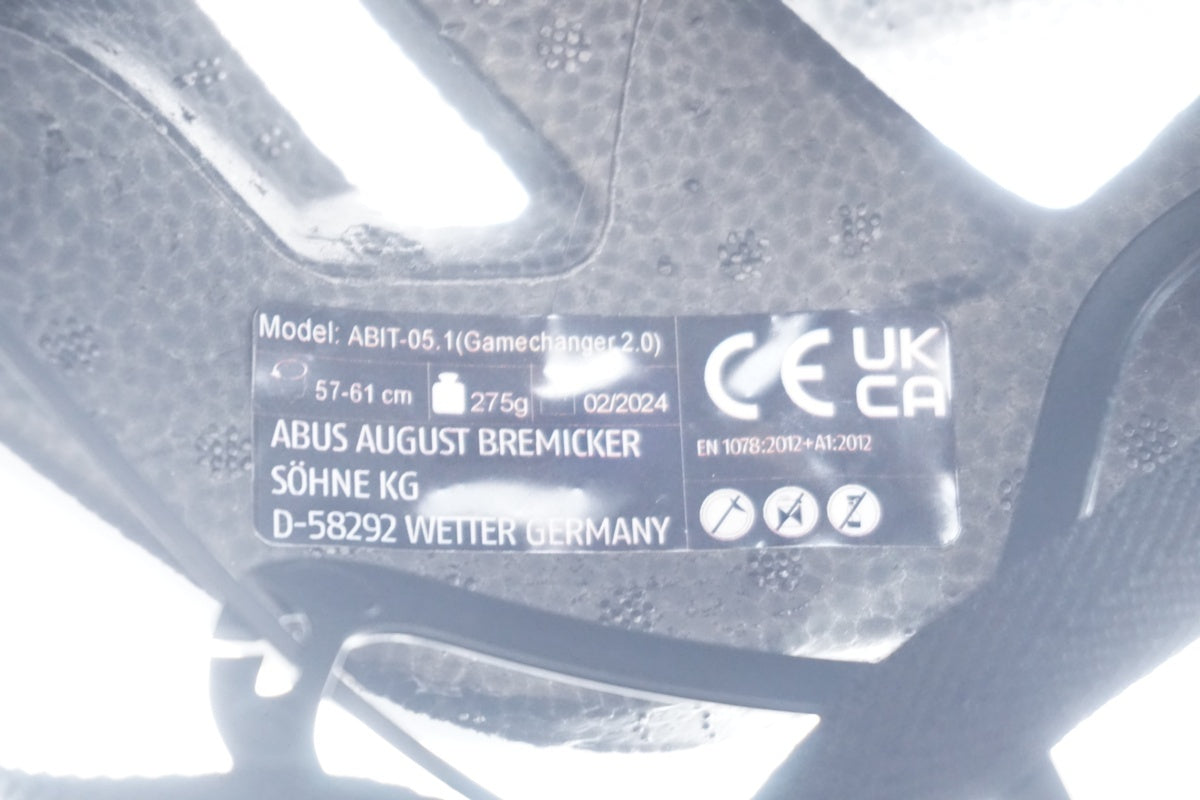 ABUS 「アバス」 GAMECHANGER 57-61サイズ ヘルメット / 京都八幡店