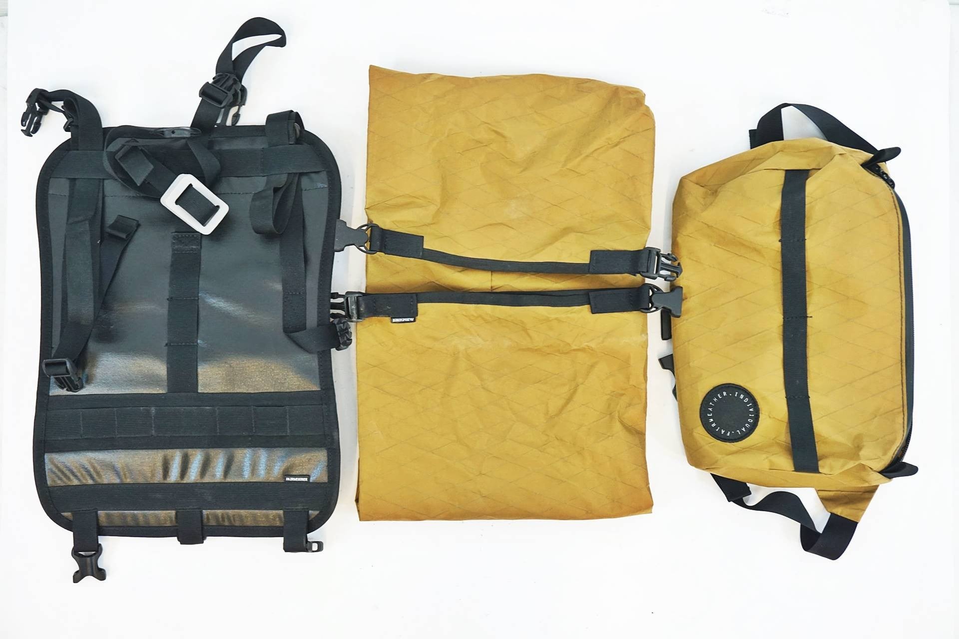 FAIRWEATHER ハンドルバッグ BLOG ハンドルorサドル 両方OK！強度、軽さ、防水性を兼ね備える