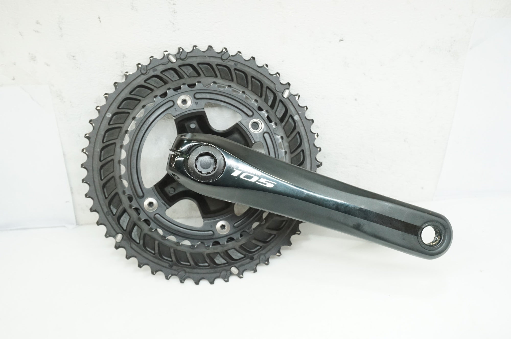 黒柴テンShimano 105 5800 クランク SHIMANO 「シマノ」 105 FC-5800 50-34T 165mm クランクセット / 大宮