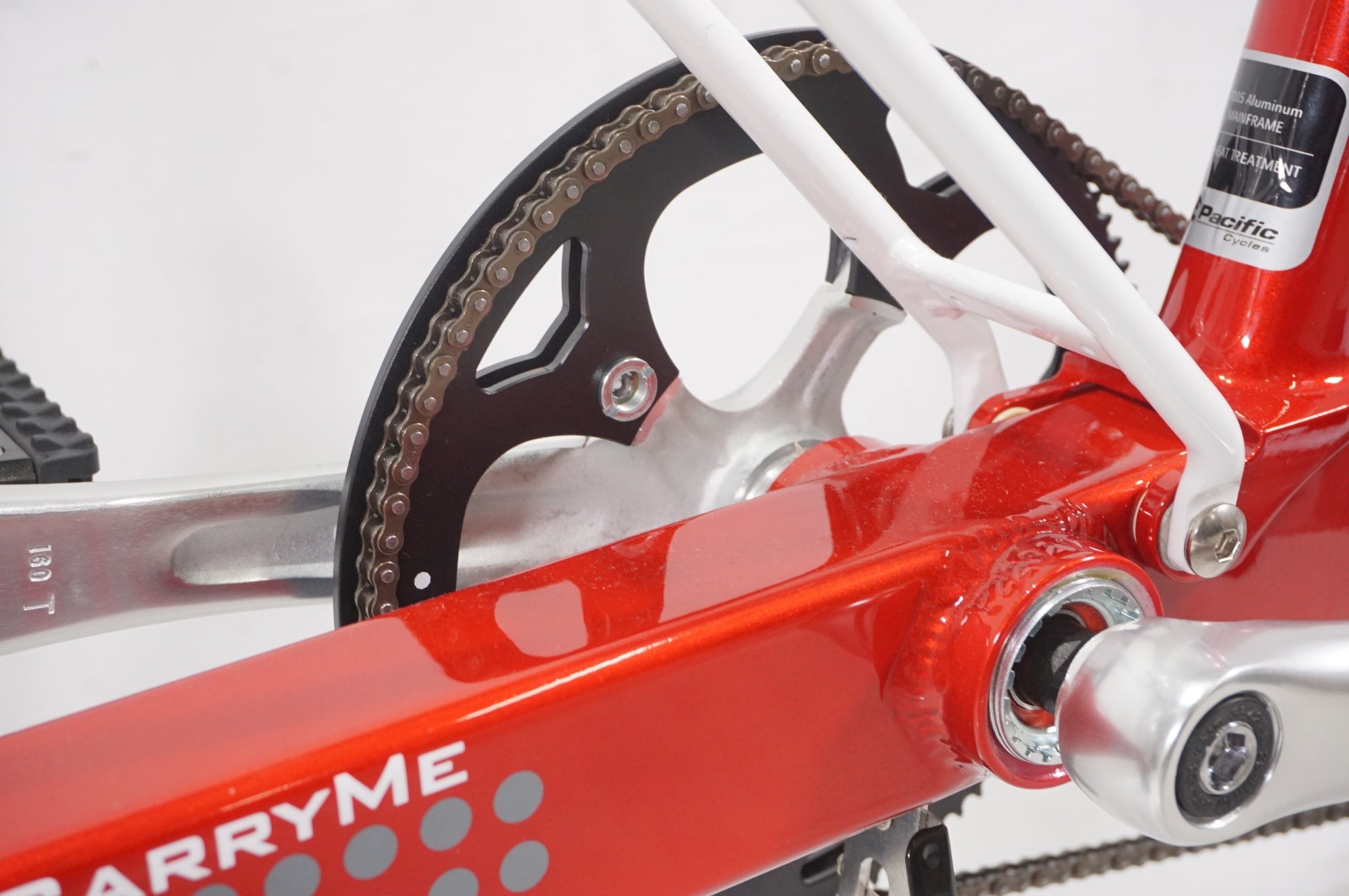 【極美品】CARRY ME　人気のオレンジ　8インチ　折り畳み自転車 8インチ折りたたみ自転車『CARRY ME』 - ぱいそんのかきなぐり帳
