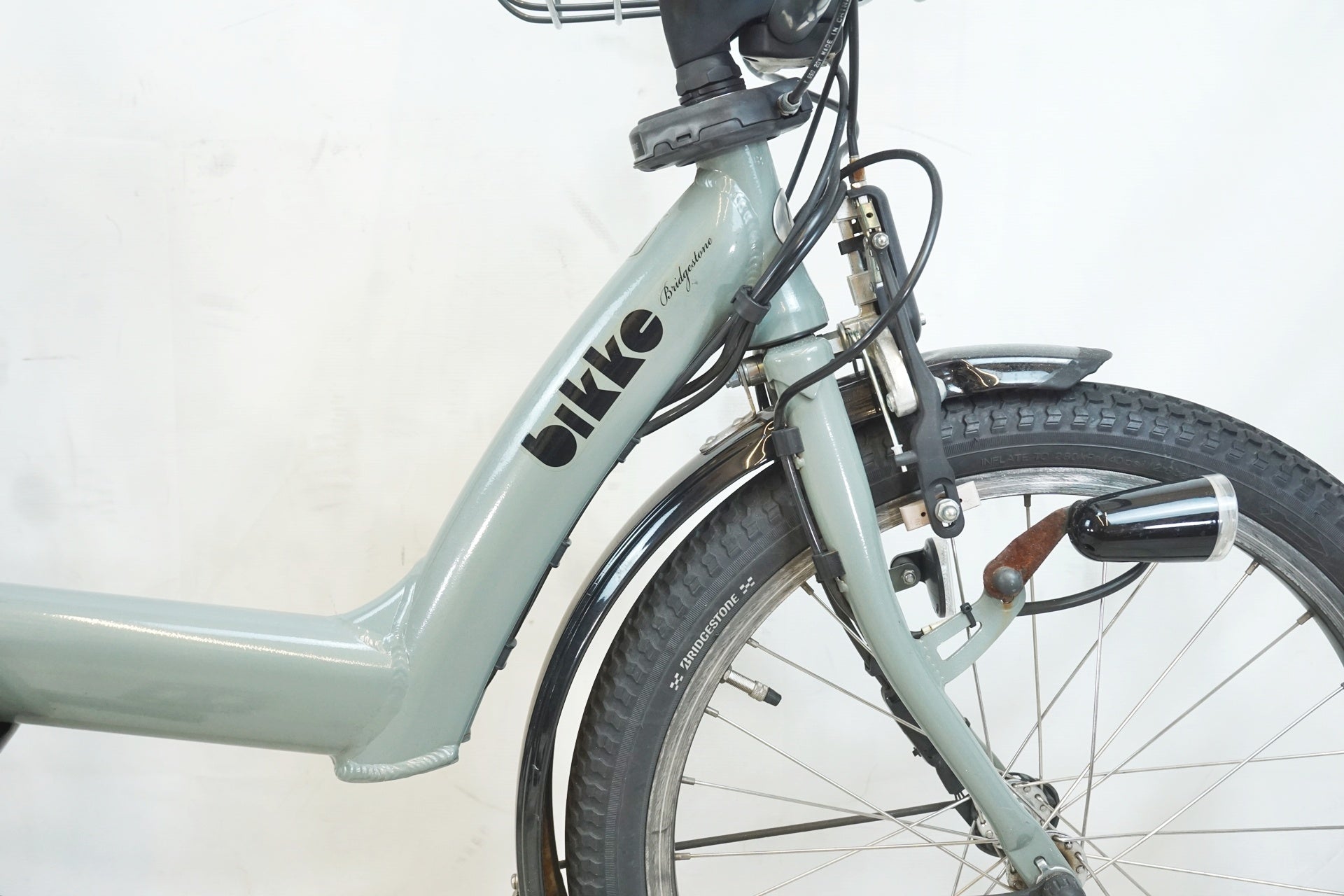 bikke POLARe ブルーグレー 2020年購入 BRIDGESTONE 「ブリヂストン」 BIKKE POLAR e 2020年モデル 20インチ