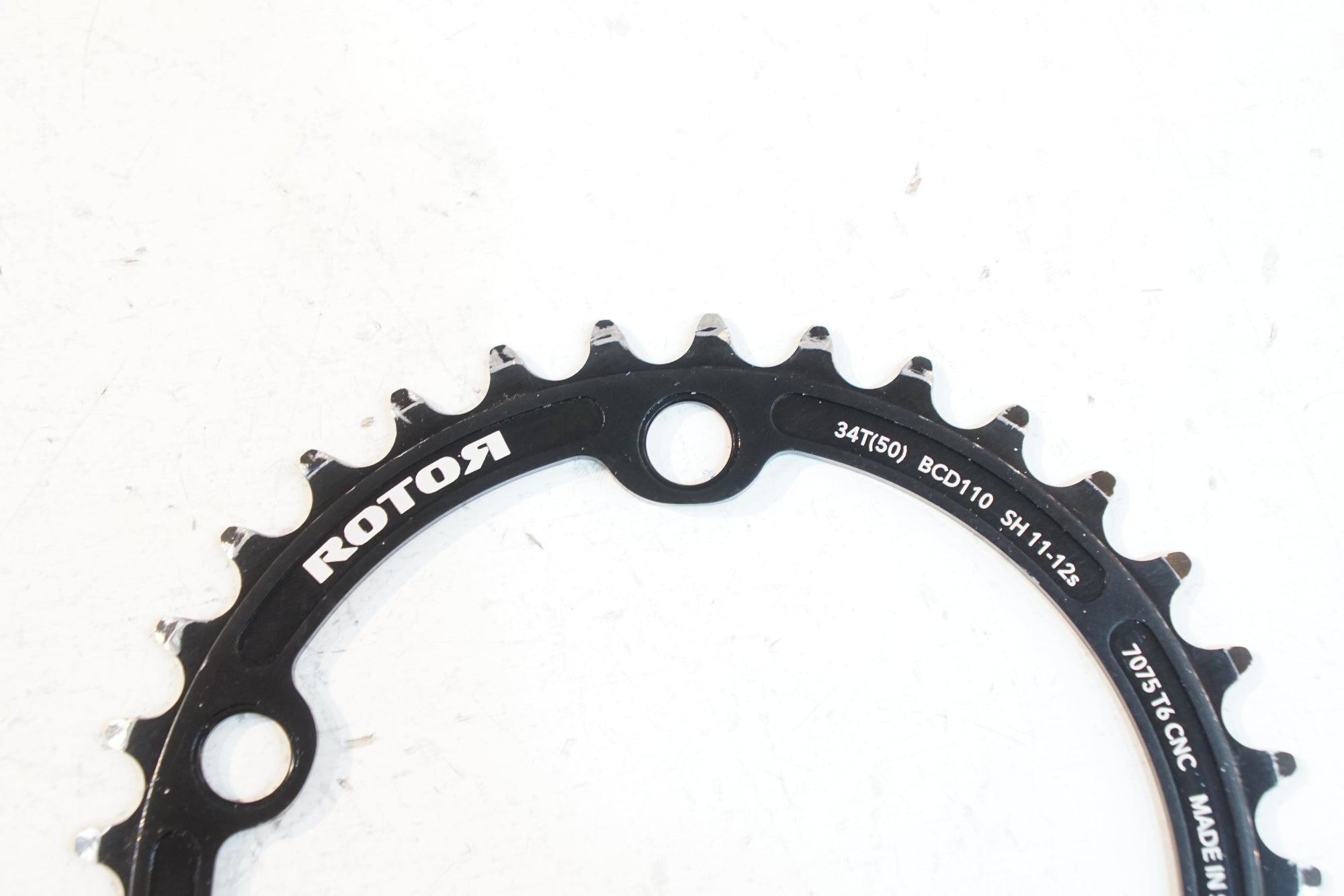 ROTOR 「ローター」 AERO ROUND RING 50-34T 110mm チェーンリング