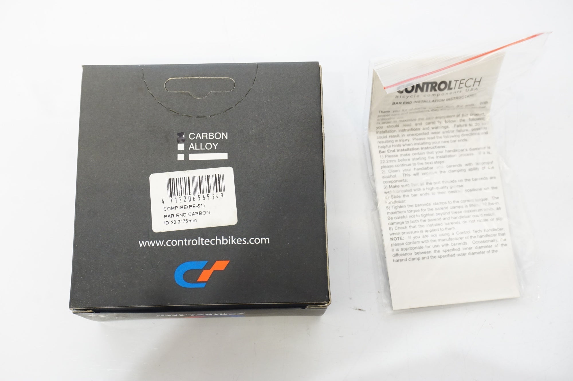 CONTROLTECH 「コントロールテック」 COMP BE CARBON バーエンド / 浜松店