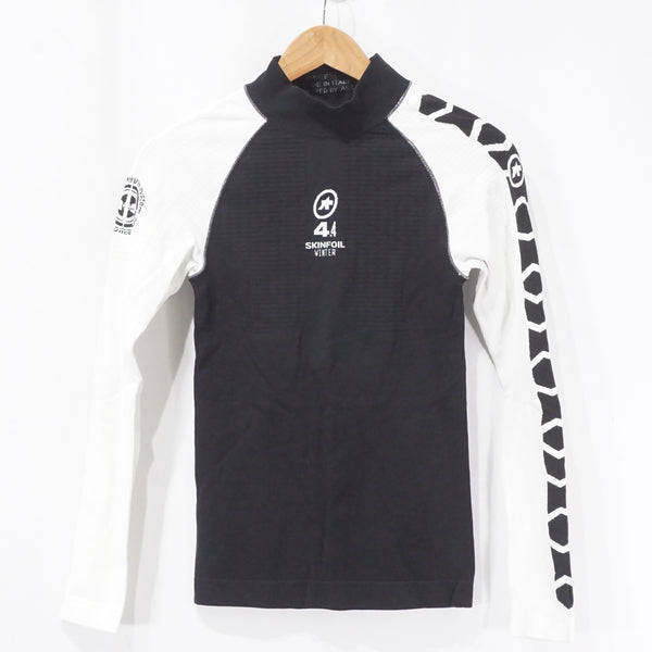 assos サイクルジャージ 黒/白 ASSOSサイクルジャージ L 黒/白 フルジップ - メルカリ