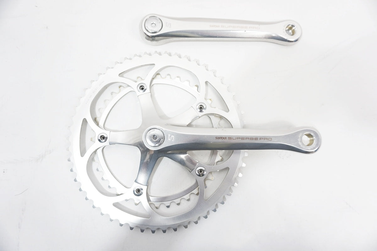 SUNTOUR 「サンツアー」 SUPERBE PRO 53-40T 170mm クランクセット / バイチャリ世田谷店