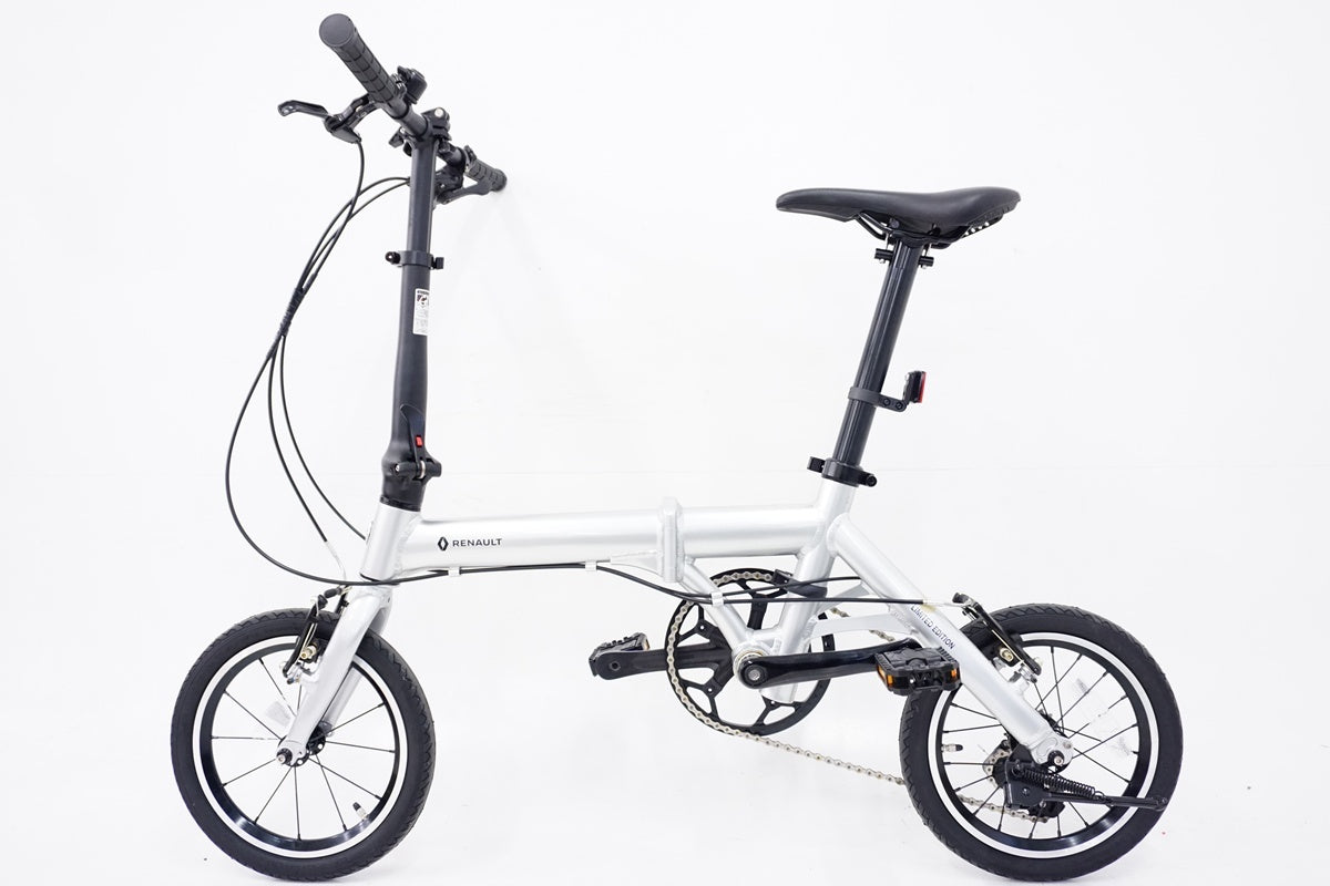 ルノー ULTRA LIGHT7 14インチ 白 折りたたみ ミニベロ（美品） RENAULT「ルノー」 ULTRA LIGHT7 limited edition 14インチ 2017