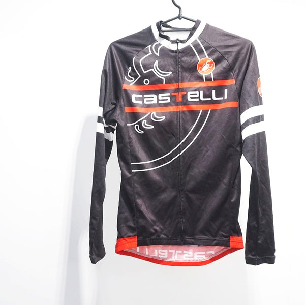 CASTELLI CHARI&CO サイクルジャージ Mサイズ CASTELLI 「カステリ」 Sサイズ 長袖ジャージ / 大阪門真店