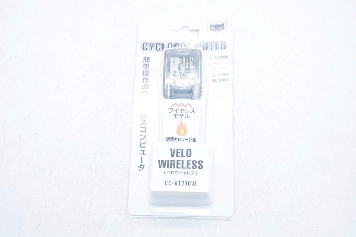 CATEYE 「キャットアイ」 VELO WIRELESS CC-VT230W サイクルコンピューター / 大阪門真店