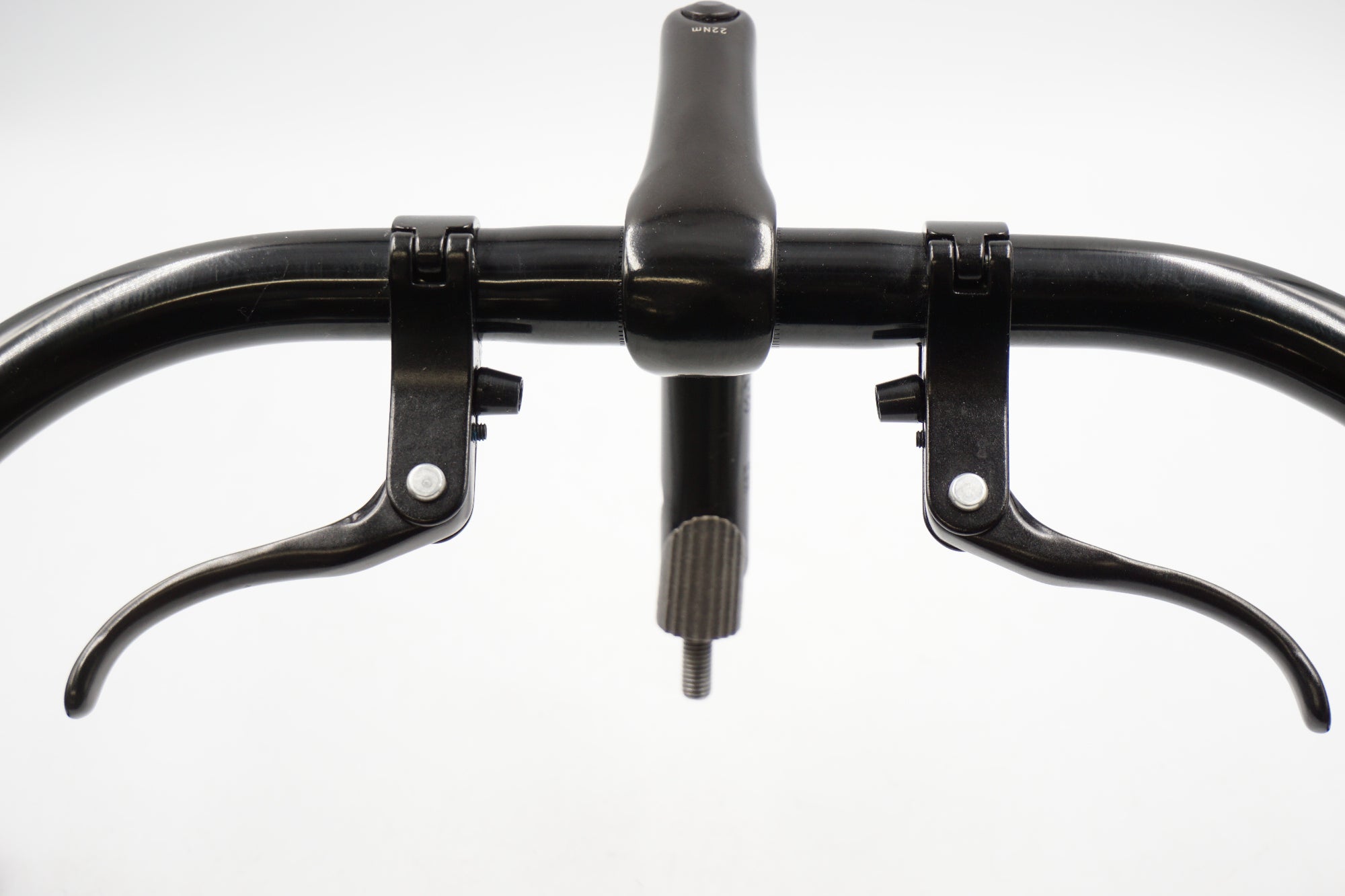 ブランド不明 FUJI FEATHER 完成車外し Φ25.4 380mm ハンドル周りセット / 奈良店