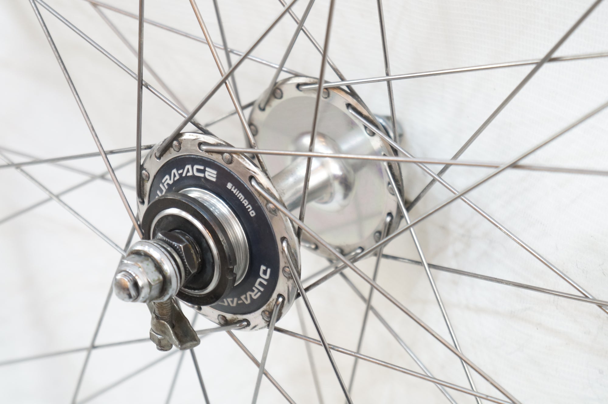 SHIMANO 「シマノ」 DURA-ACE HB-7600 ARAYA SUPER HARD ANODIzED 手組ホイールセット / バイチャリ浦和ベース