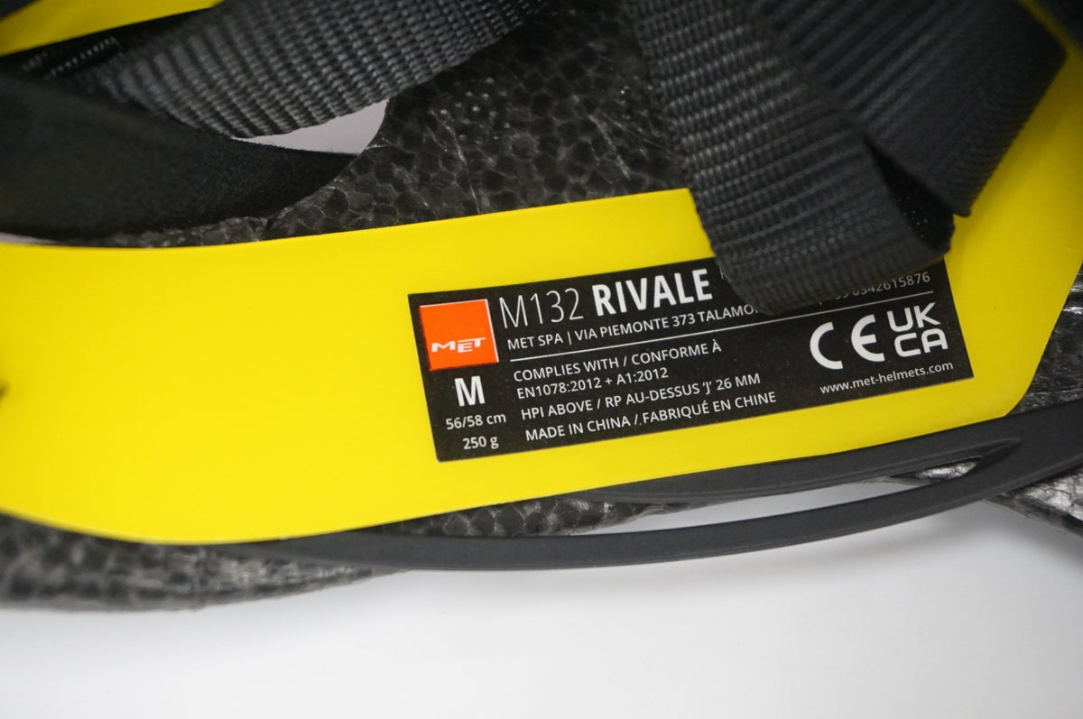 MET 「メット」 M132 RIVALE MIPS M(56-58cm)サイズ ヘルメット / 福岡店
