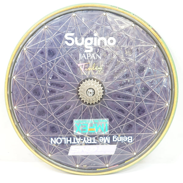 SUGINO 「スギノ」 TENSION DISC 700C シマノ 7速 リアホイール / 熊谷