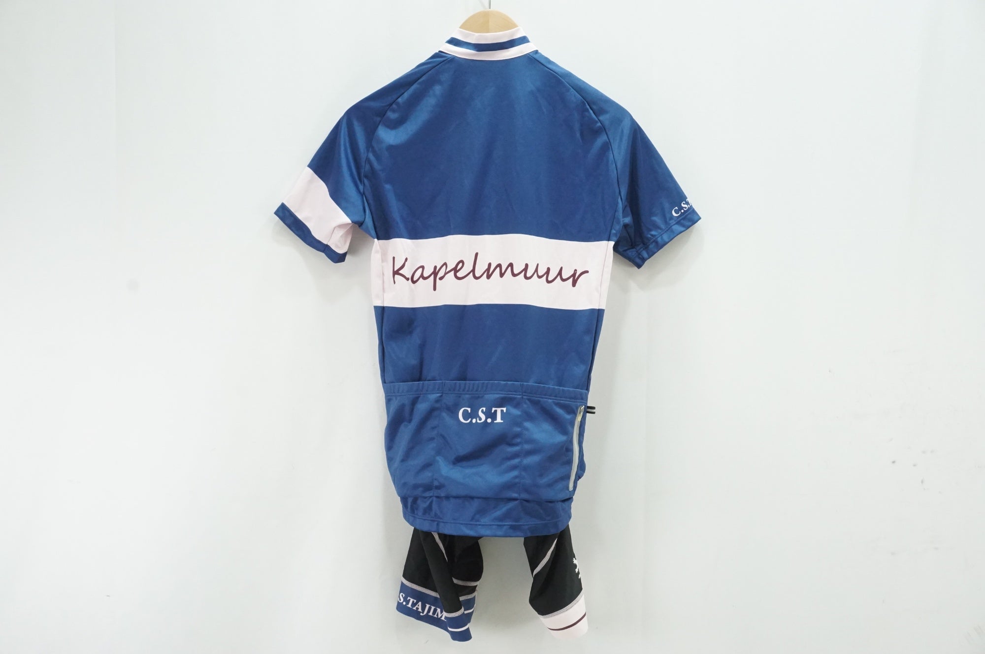 KAPELMUUR 「カペルミュール」 Mサイズ 半袖ジャージ ビブショーツセット / 大宮店