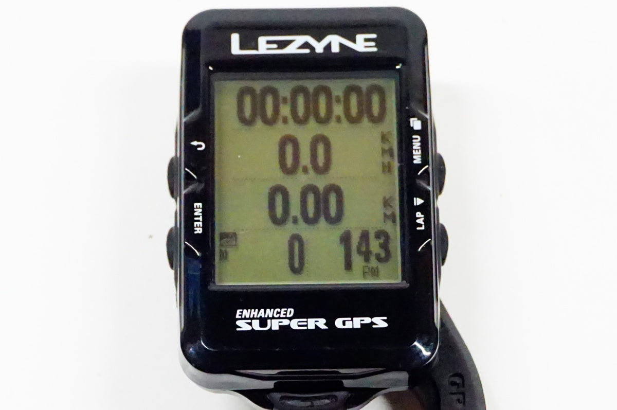 LEZYNE 「レザイン」 SUPER GPS サイクルコンピューター / 名古屋大須店