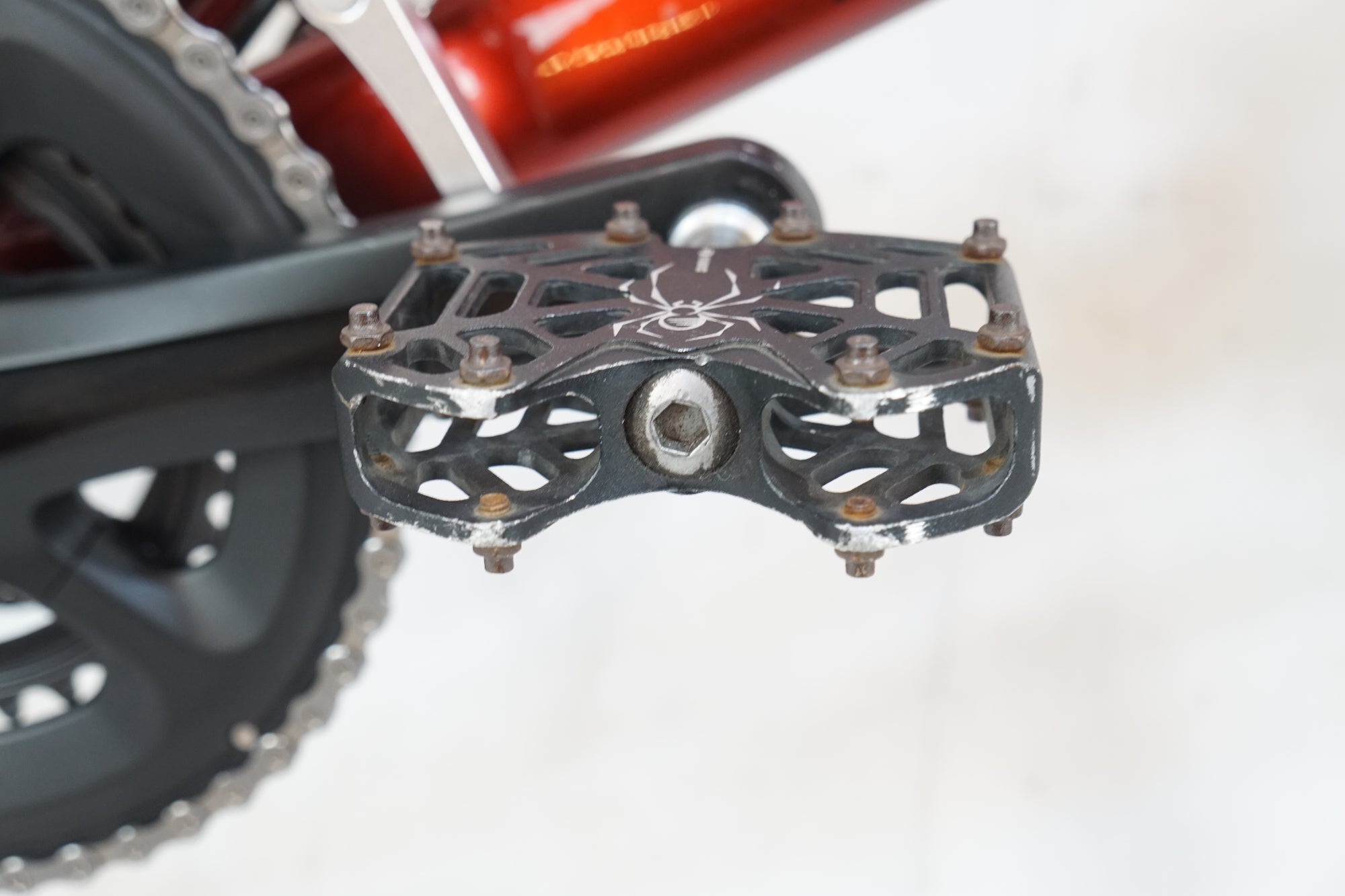 タイレル FX 105 Shimano 105 フラットハンドル　送料込み タイレル FX 105 カドワキコーティング フラットハンドル 送料