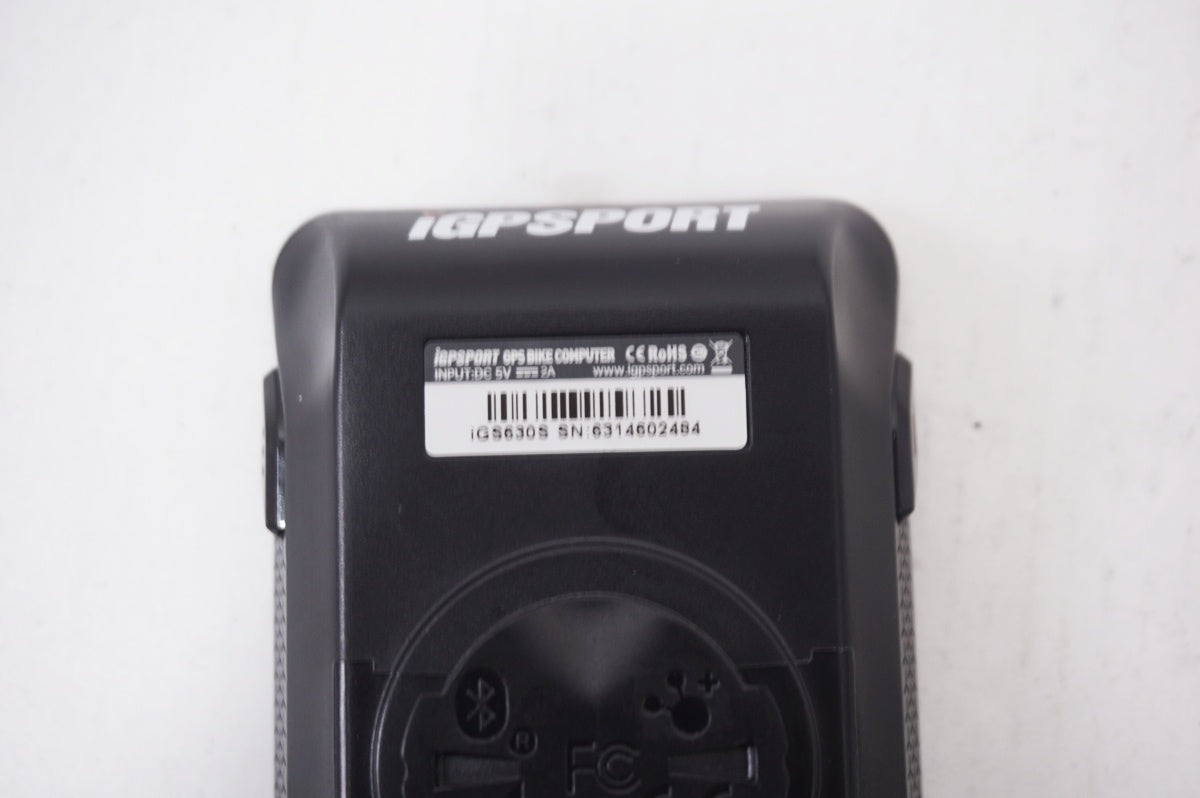 IGPSPORT 「アイジーピースポーツ」 IGS630S サイクルコンピューター / バイチャリ世田谷店