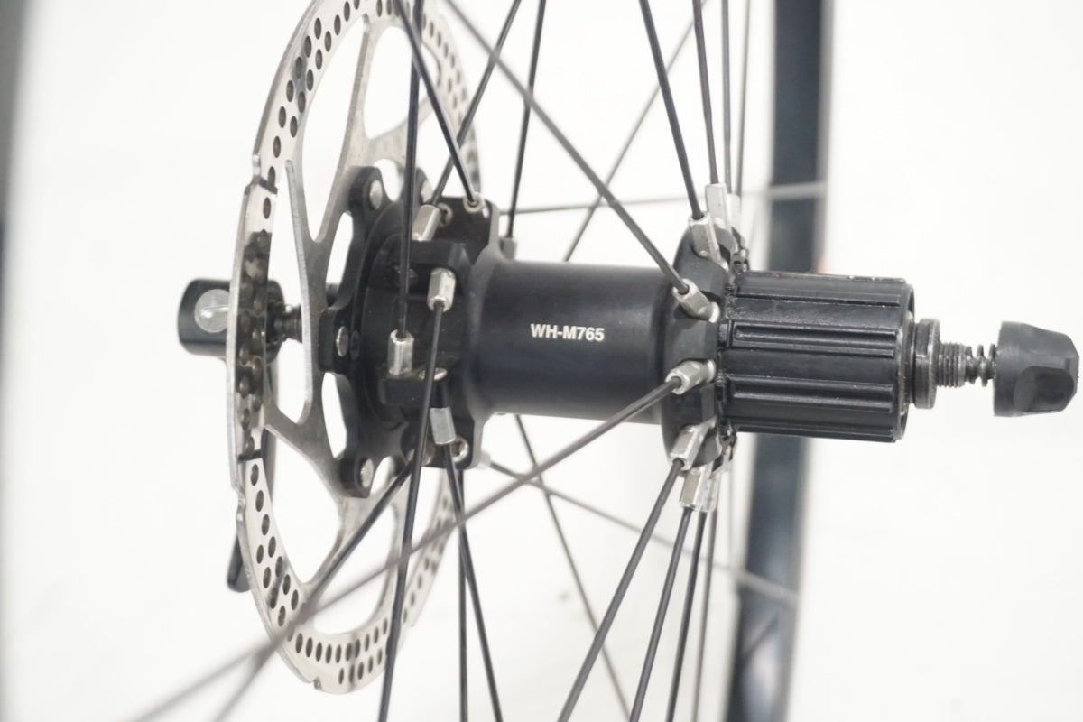 SHIMANO 「シマノ」 WH-M765 SHIMANO 8-9-10速 ホイールセット / 滋賀