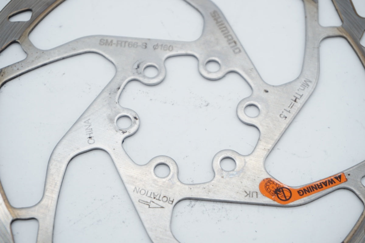SHIMANO 「シマノ」 SM-RT66-S φ160 ディスクローターセット / 滋賀大津店